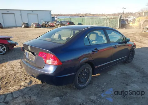 2006 Honda Civic Lx из США, поврежденный, VIN 1HGFA16556L008118